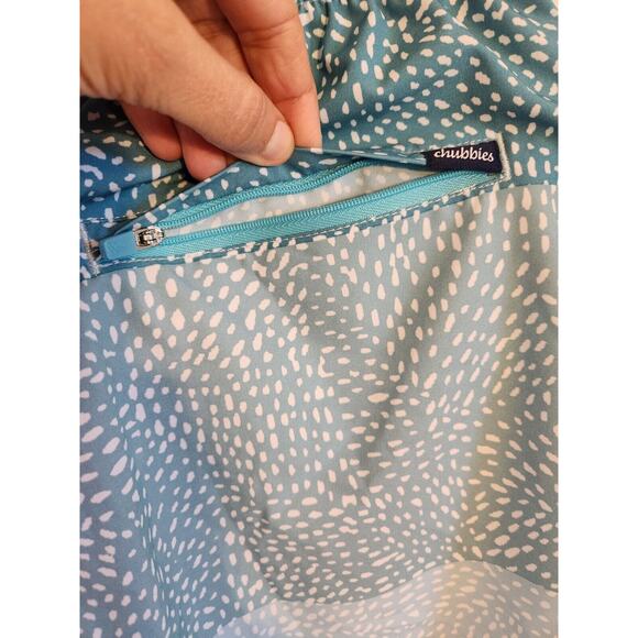 Chubbies 7” Classic Swim Trunks Medium The Whale Sharks Blue NWT - Picture 5 of 6